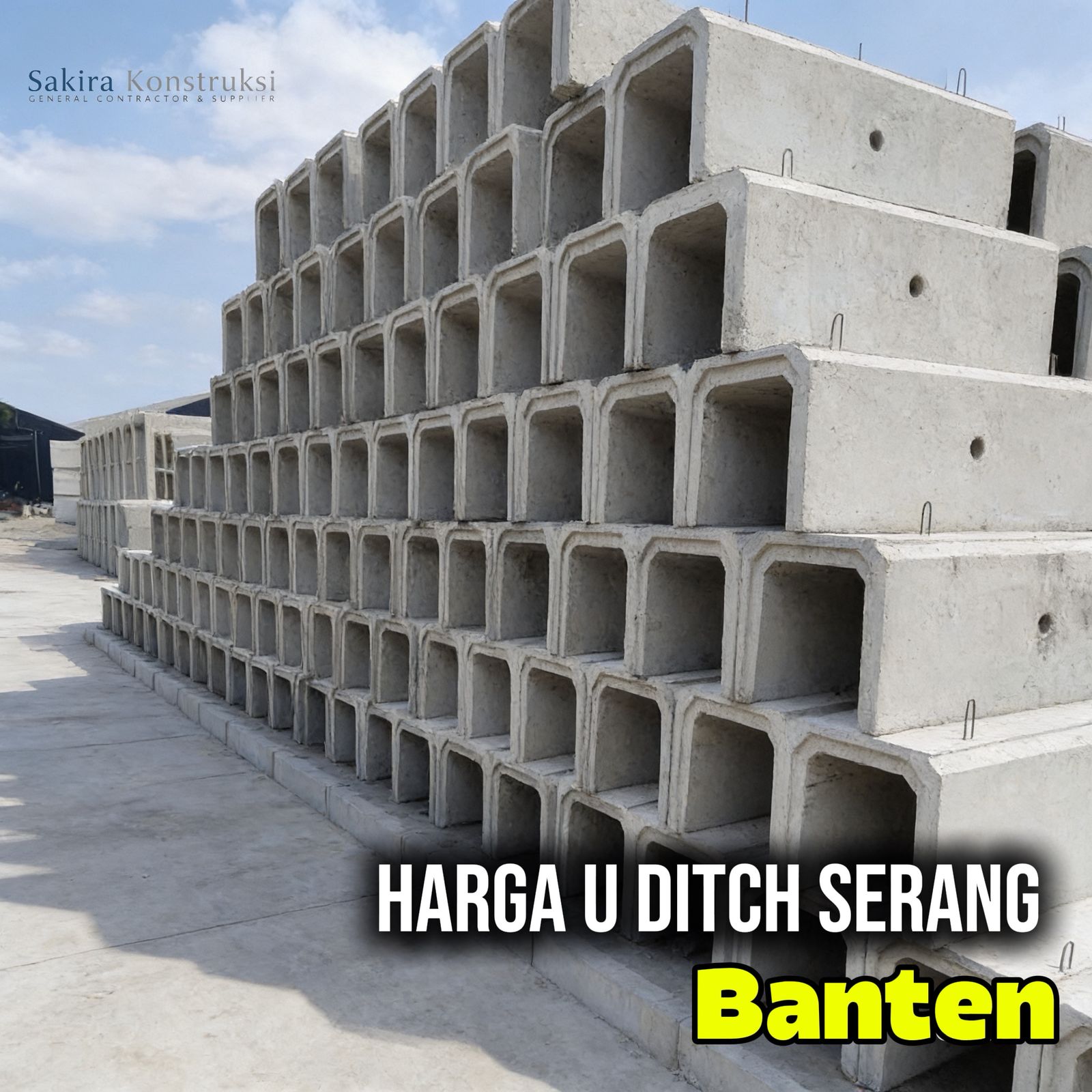 Harga U Ditch Serang Banten | Terbaru termurah