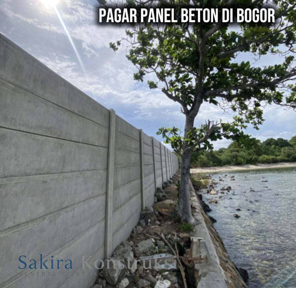 Harga Pagar Panel Beton Bogor Terpasang | Tenaga Ahli terbaik