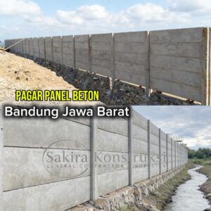 Harga Pagar Panel Beton Bandung Jawa Barat | terpasang Tenaga Ahli