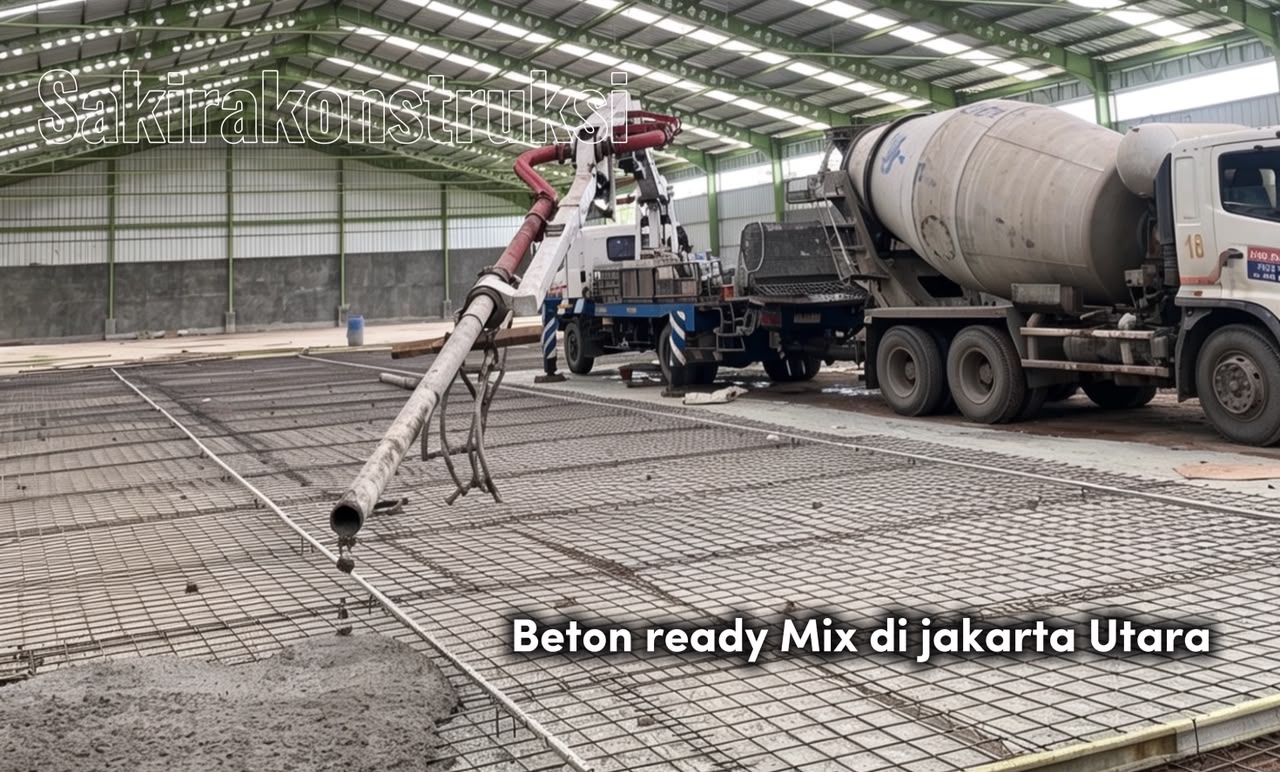 Harga Readymix jakarta Utara per m 3