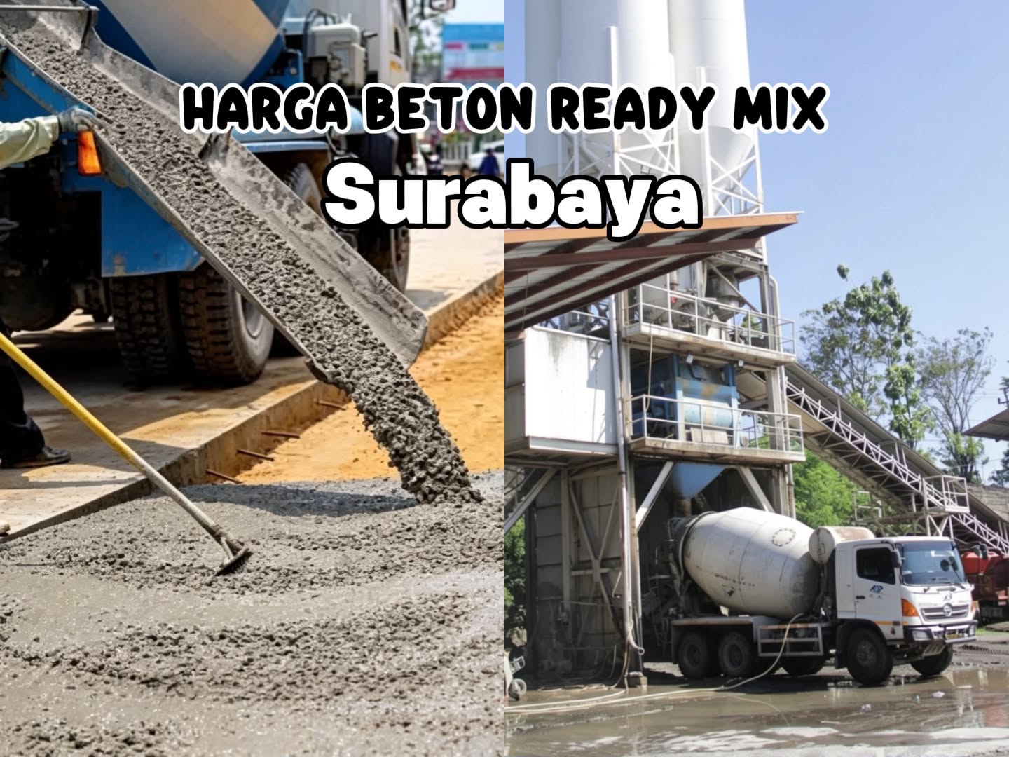 Harga Beton Readymix Surabaya