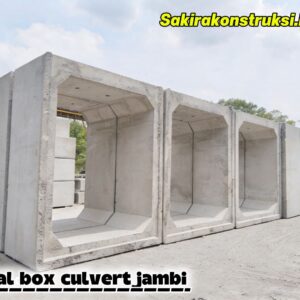 Harga Box culvert Jambi 2026 | Semua Ukuran terbaru 2026
