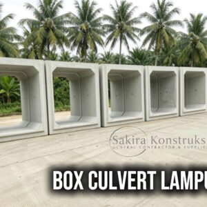 Harga Box Culvert lampung 2026 | Saluran Drainase terbaru