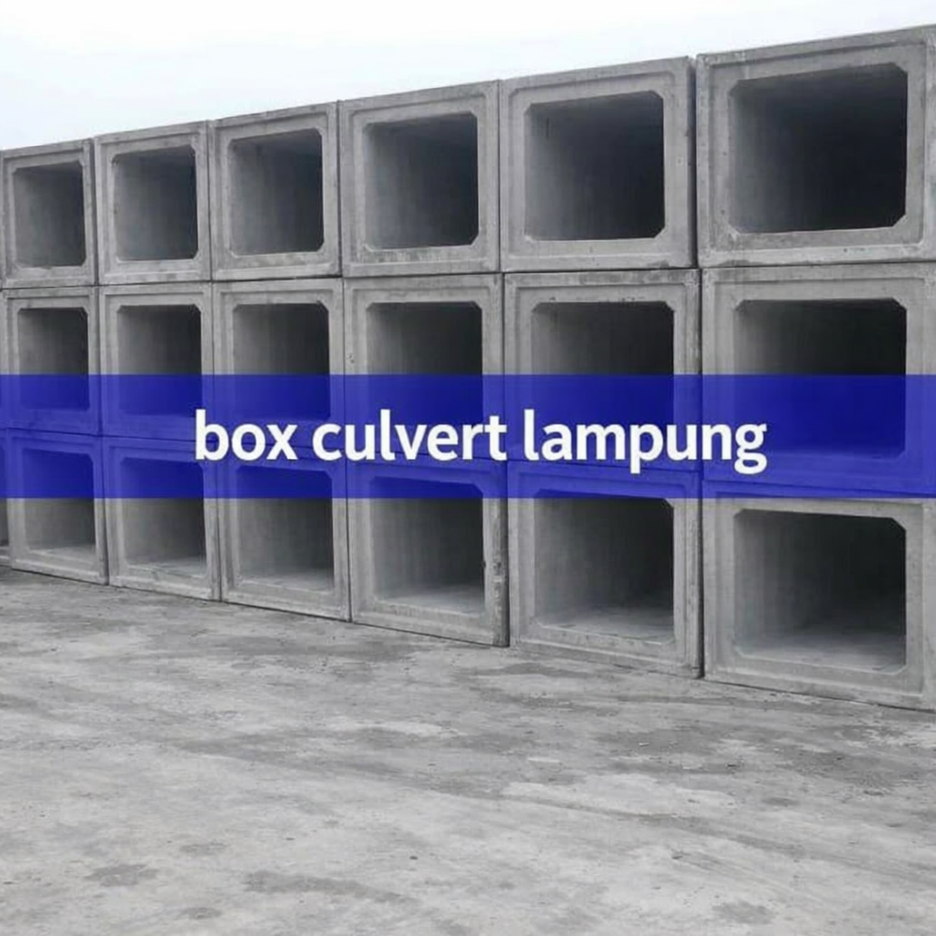 Jual box culvert precast lampung