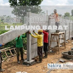 Harga Pagar Panel Beton lampung Barat