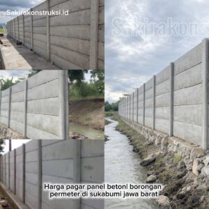 Pagar Panel Beton Sukabumi 2026 Jawa Barat | Pabrik Terdekat