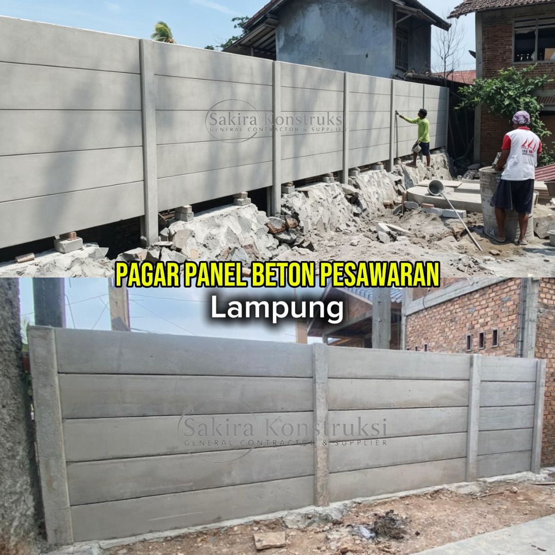 Harga Pagar Panel Beton Pesawaran Lampung - Gambar 4