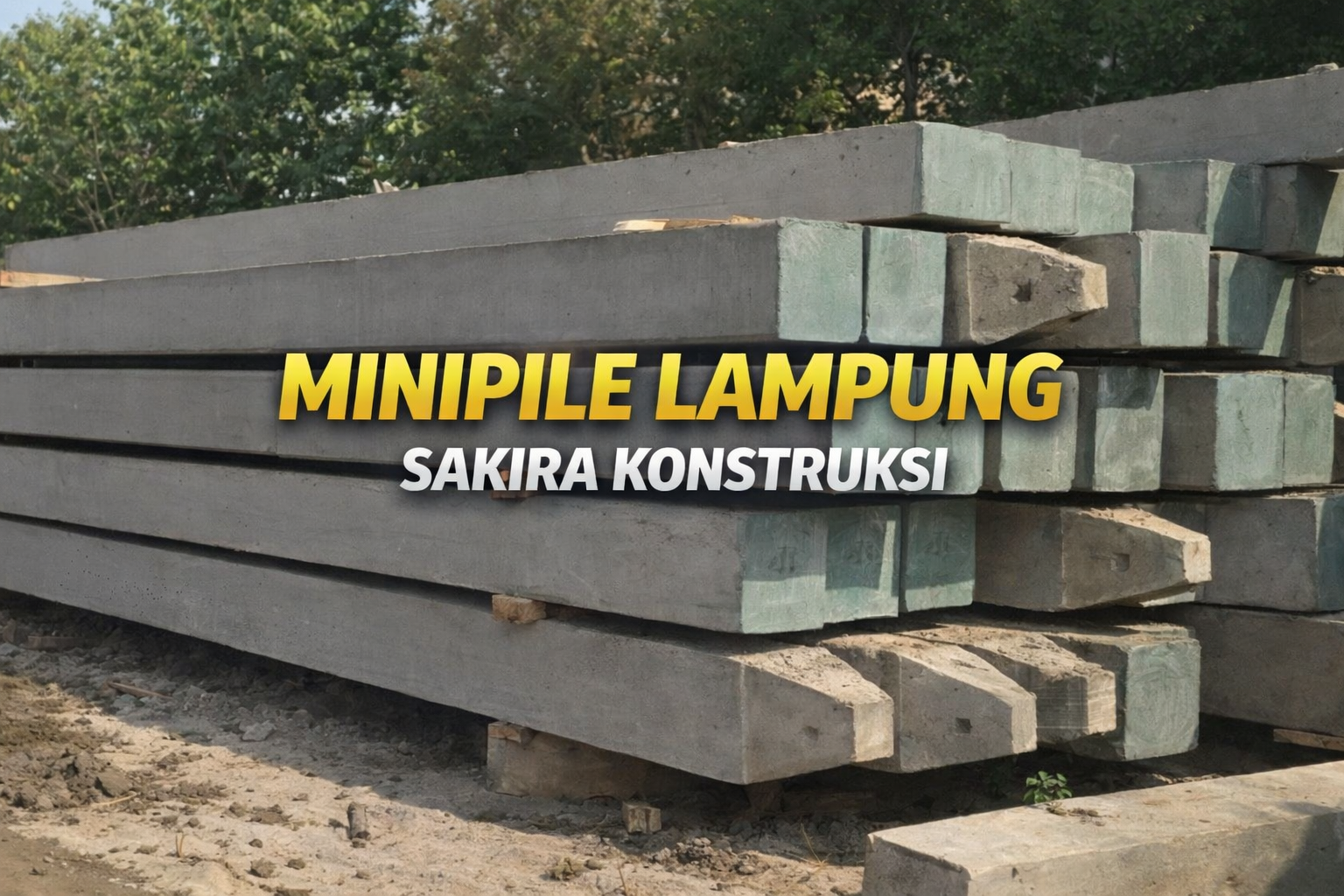 jual minipile lampung terbaru dan termurah sakira konstruksi