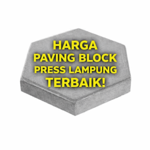Harga Paving Block press lampung