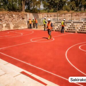 Jasa Pembuatan Lapangan Basket Bandung Indoor & Outdoor