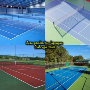 Jasa Pembuatan Lapangan Tenis Profesional  Standar Nasional
