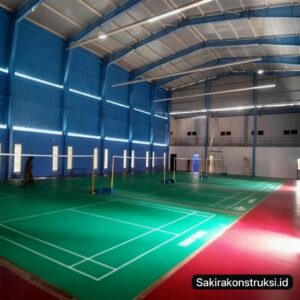 Jasa Pembuatan Lapangan Badminton Surabaya-Bergaransi