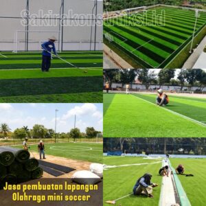 Jasa Pembuatan Lapangan Mini Soccer– Bergaransi