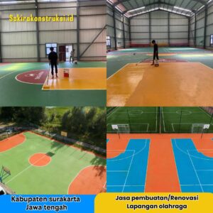 Jasa Pembuatan & Renovasi Lapangan Solo/Surakarta Bergaransi