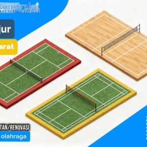 Jasa Pembuatan & Renovasi Lapangan Olahraga Cianjur Jawa Barat