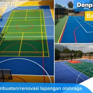 Jasa Pembuatan & Renovasi Lapangan Olahraga Denpasar