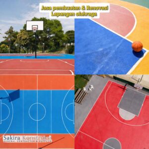 Kontraktor Jasa Pembuatan & Renovasi Lapangan Olahraga Profesional