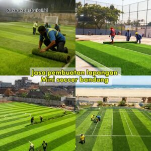 Jasa Pembuatan Lapangan Mini Soccer Bandung SNI