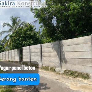 Harga Pagar Panel Beton Serang Banten Terbaru 2026 Lengkap dengan Jasa Pasang