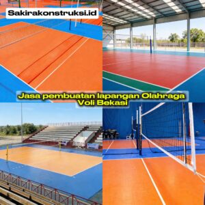 buat lapangan voli di bekasi 2026