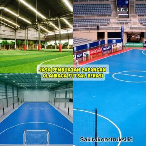 Kontraktor Lapangan Futsal Bekasi Profesional Outdoor-Indoor