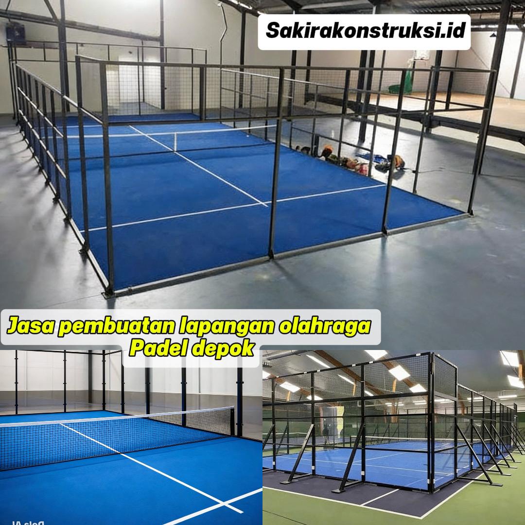 Jasa Pembuatan Lapangan Olahraga Padel Depok