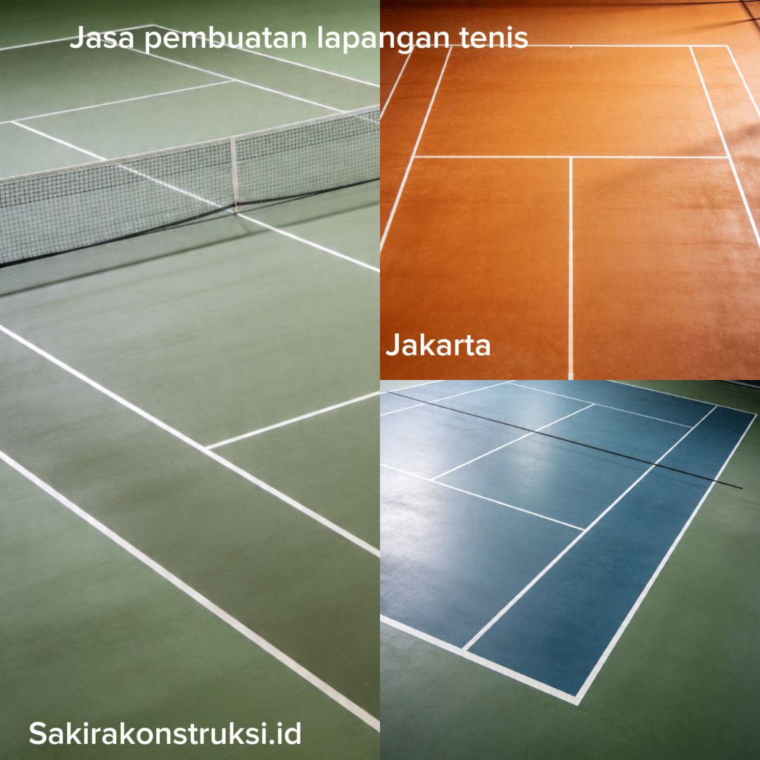 jasa pembuatan lapangan tenis di jakarta 2026