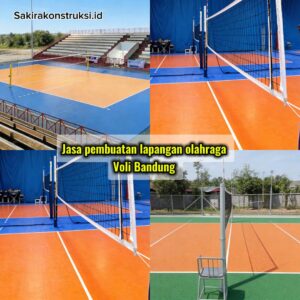 Jasa Pembuatan Lapangan Voli Bandung Profesional 2026