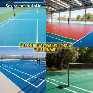Jasa Pembuatan Lapangan Voli Palembang 2026