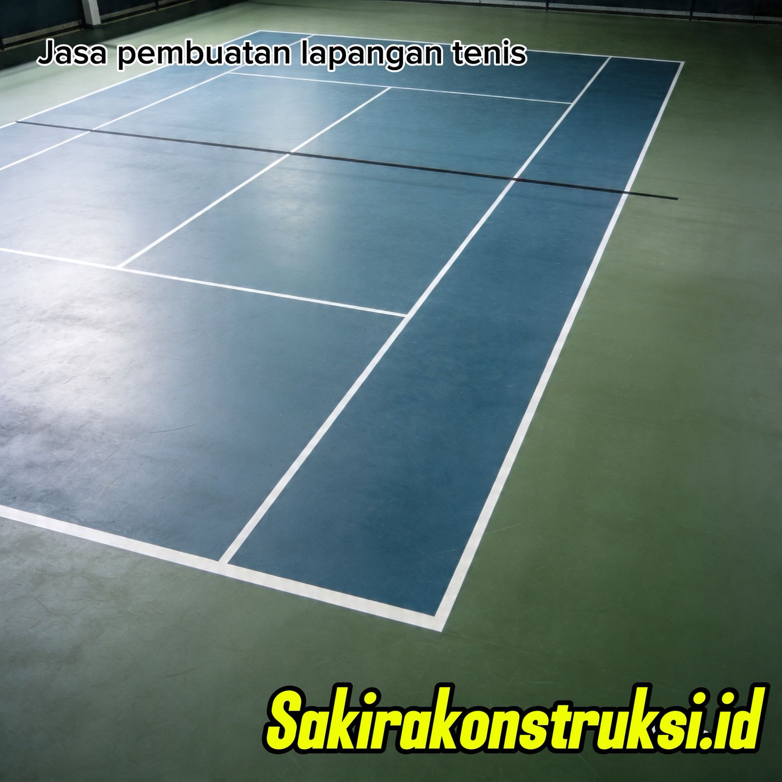 Jasa Pembuatan Lapangan Tenis Bogor 2026 Profesional Indoor Outdoor - Gambar 2