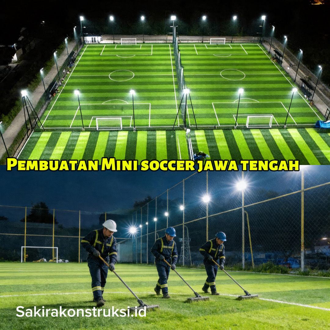 Jasa Pembuatan Lapangan Mini Soccer Semarang Jawa Tengah 2026 - Gambar 3