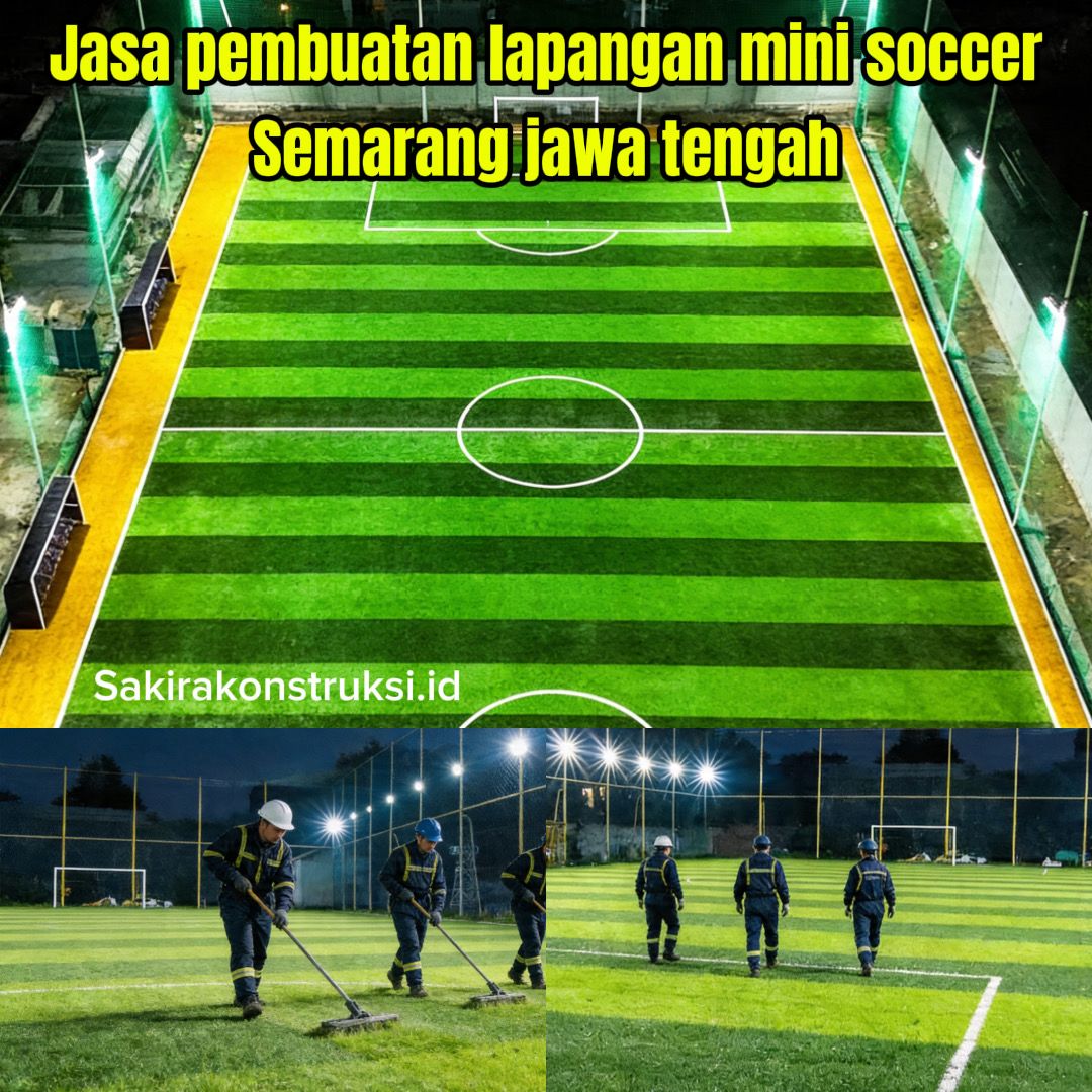 Jasa Pembuatan Lapangan Mini Soccer Semarang Jawa Tengah 2026
