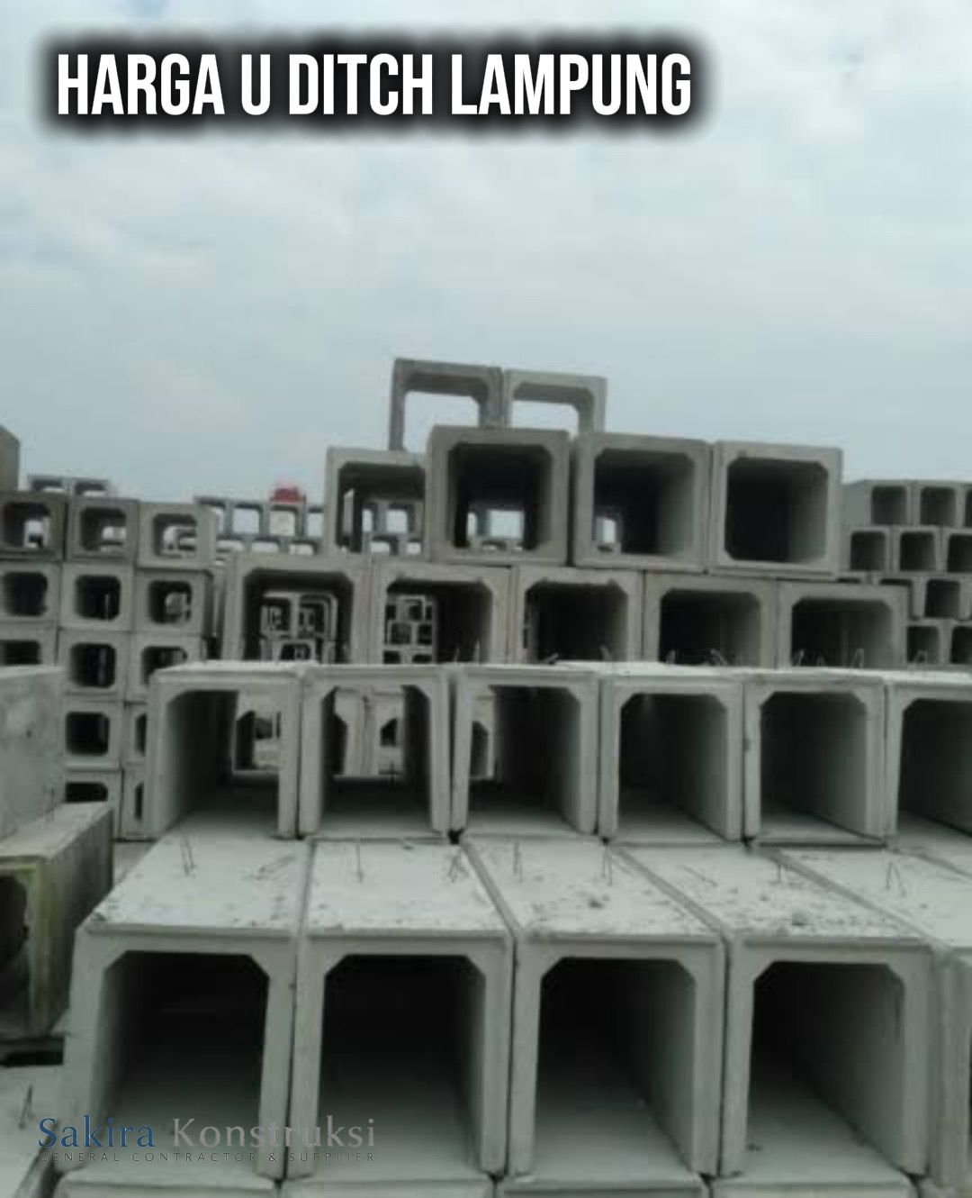 Harga U ditch Lampung | Saluran Drainase - Gambar 4