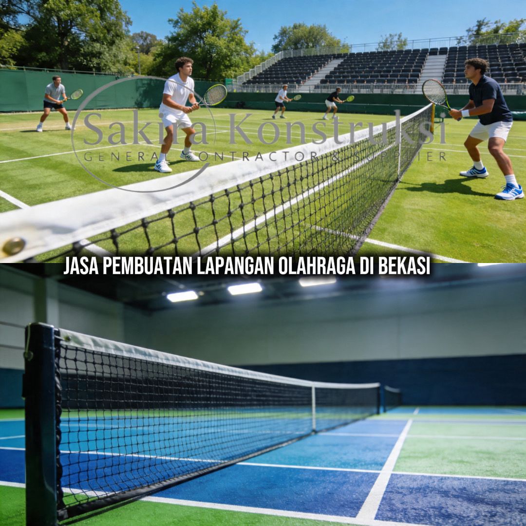 Jasa pembuatan lapangan olahraga di bekasi terbaru